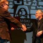 Croatian Film Director Lordan Zafranović and Serbian Film Director Želimir Žilnik